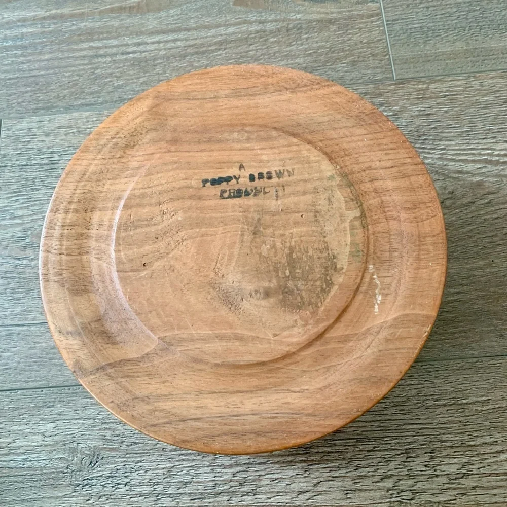 Vintage Wooden Bowl